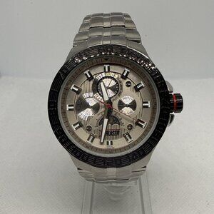 Cruiser 3045M Men's Multifunction Watch - Stainless Steel Bracelet -